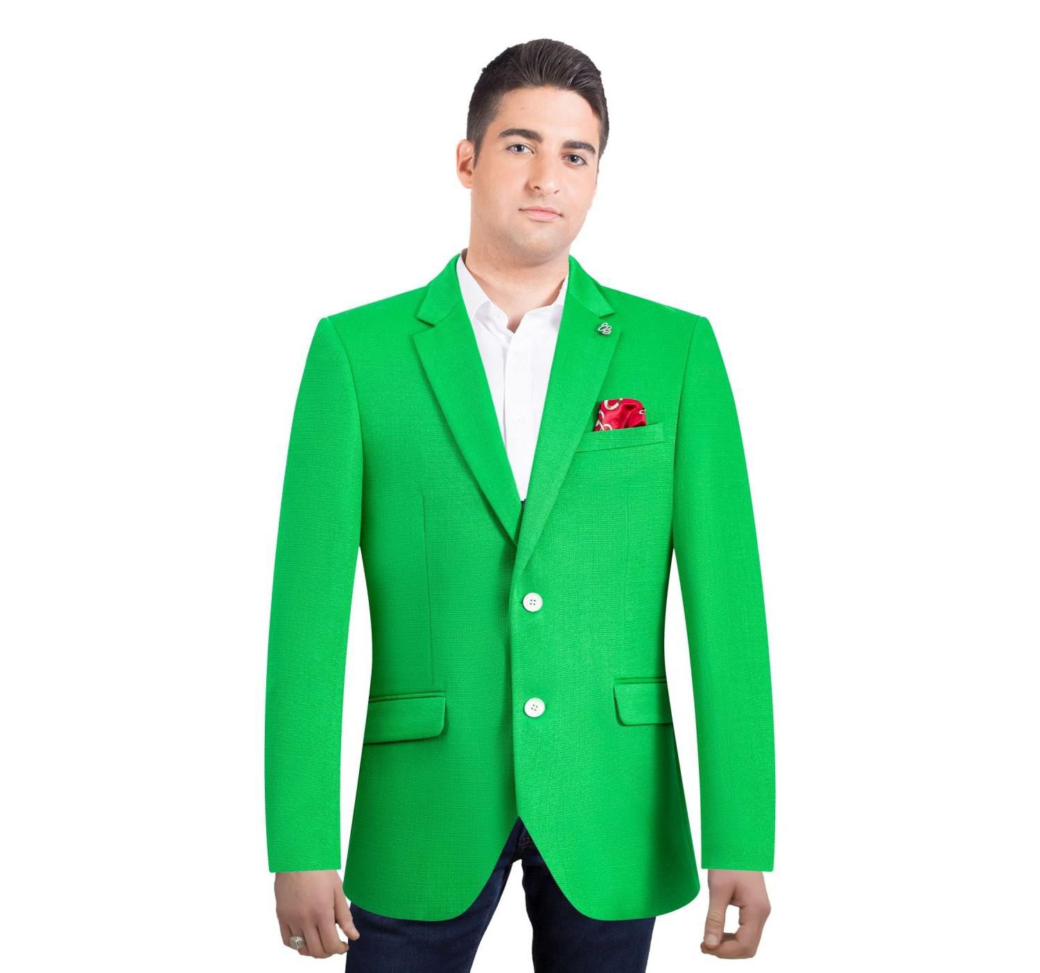 Men's Slim Fit Solid Blazer Sports Coat