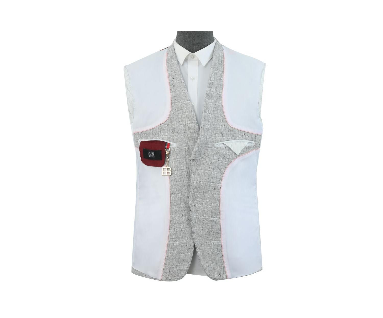 Men's Slim Fit Melange Sports Coat Jacket