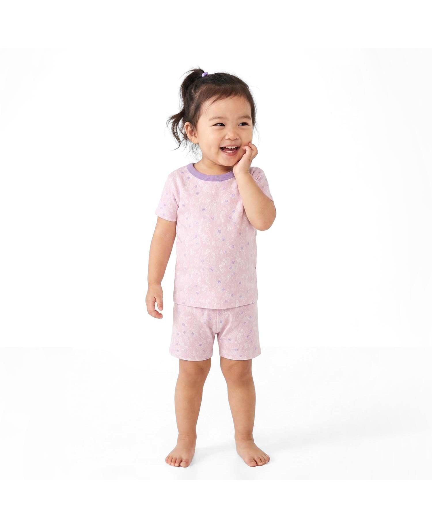 Kids Kids' Fair Trade 100% Organic Cotton 6-14 Tight Fit Shortie Pajamas Set