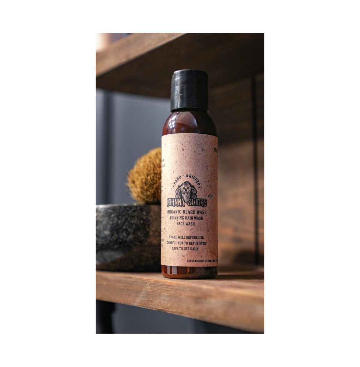 Johnny Slicks Hand Whipped Beard Wash |Supports Beard and Skin Health | 4oz