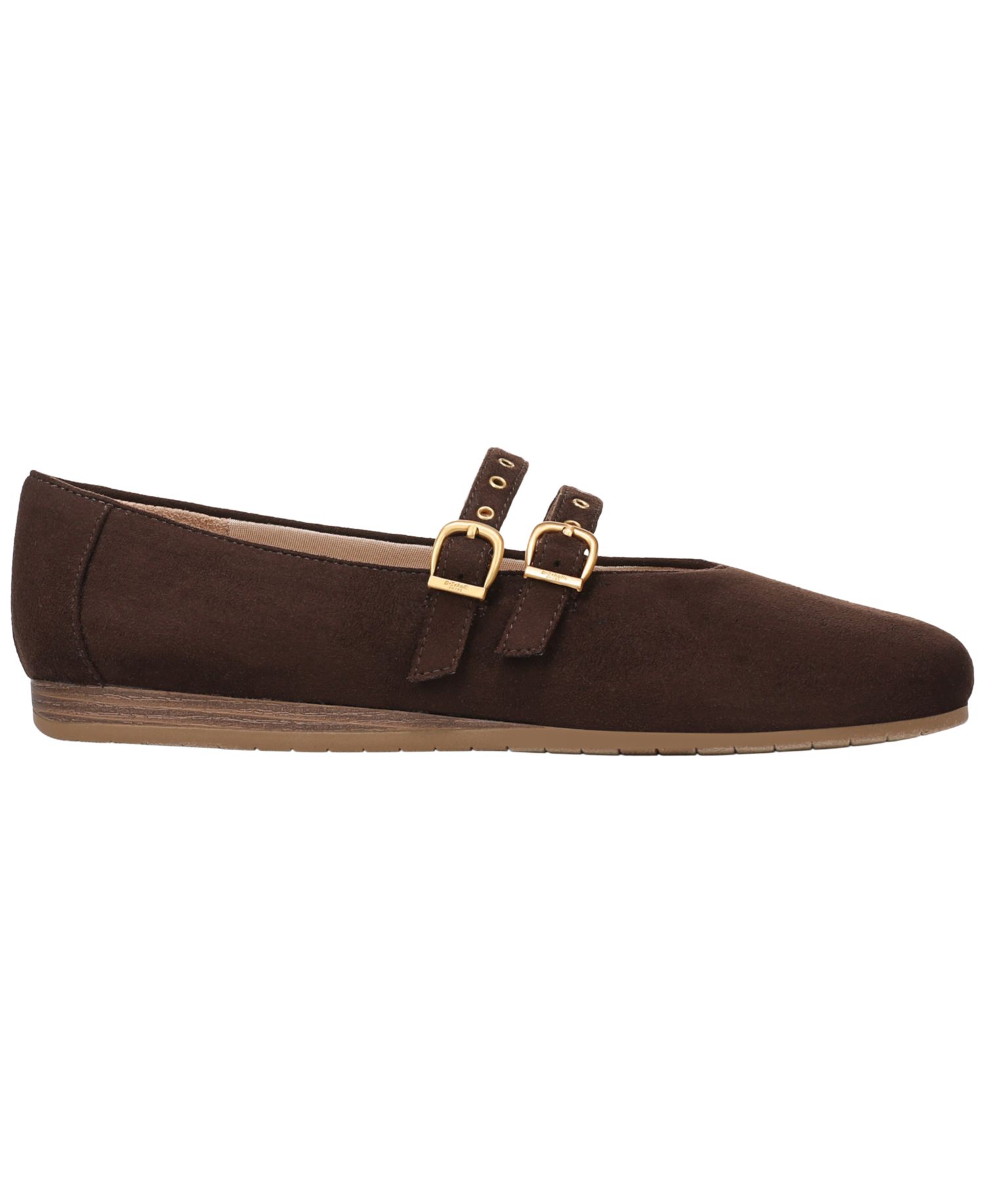 Women's Violet Mary Jane Buckle Flats