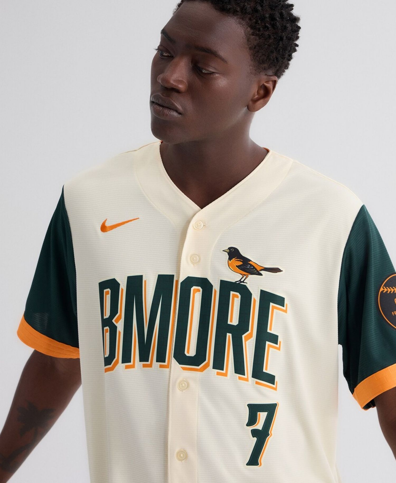 Men's Jackson Holliday Natural Baltimore Orioles 2026 City Connect Stadium Jersey