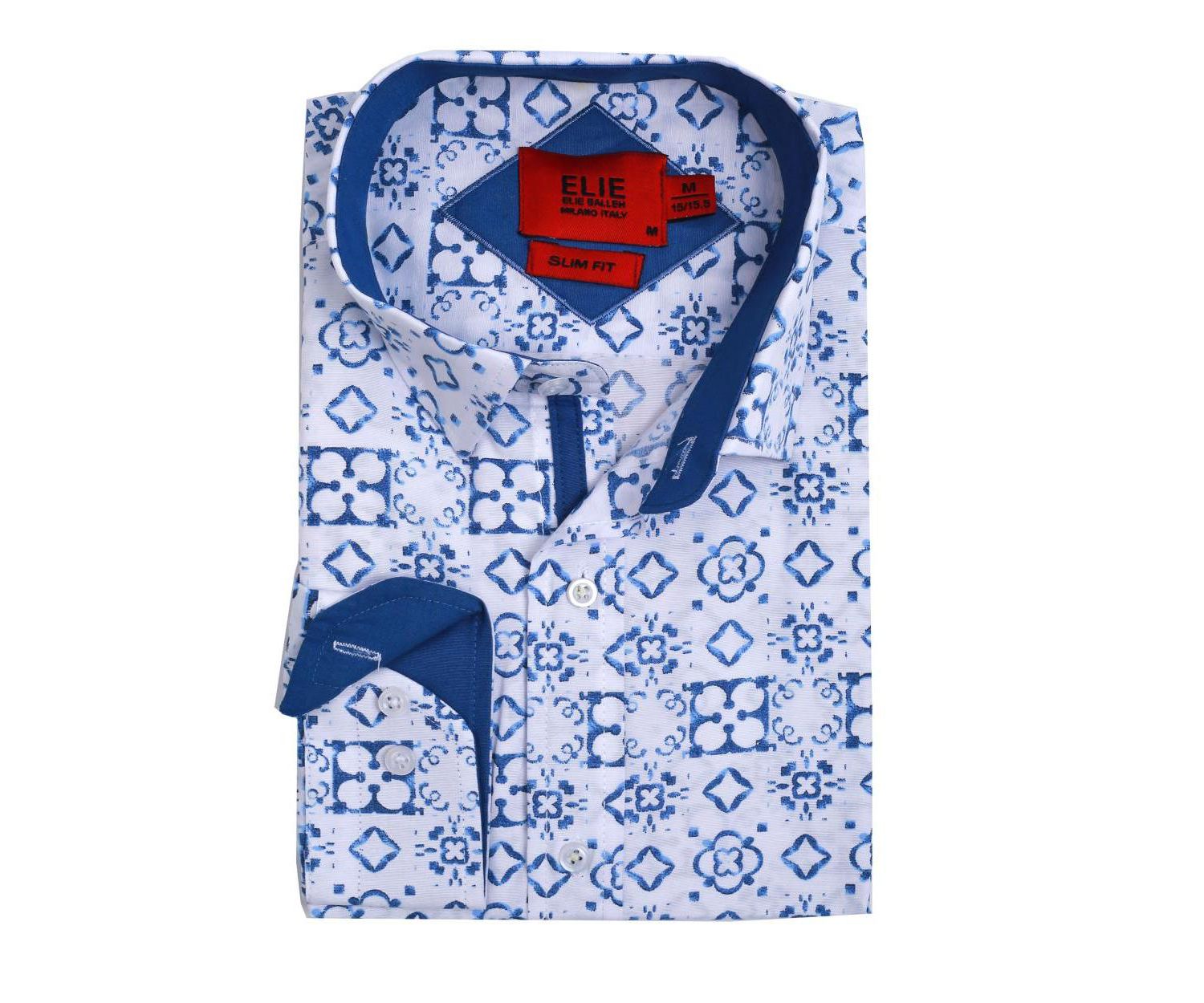 Men's Slim Fit Stylish Button-Down Shirt