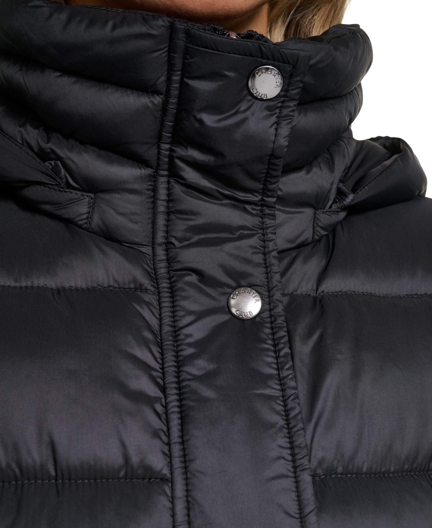 Women's Packable Hooded Puffer Coat