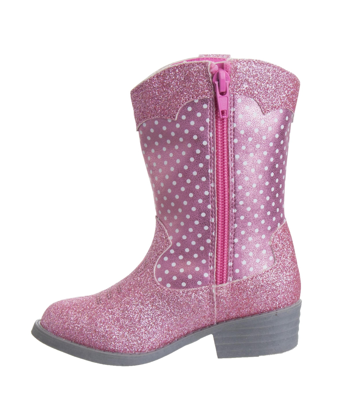 Disney Toddler Minnie Mouse Girls Western Cowgirl Pull On Boots