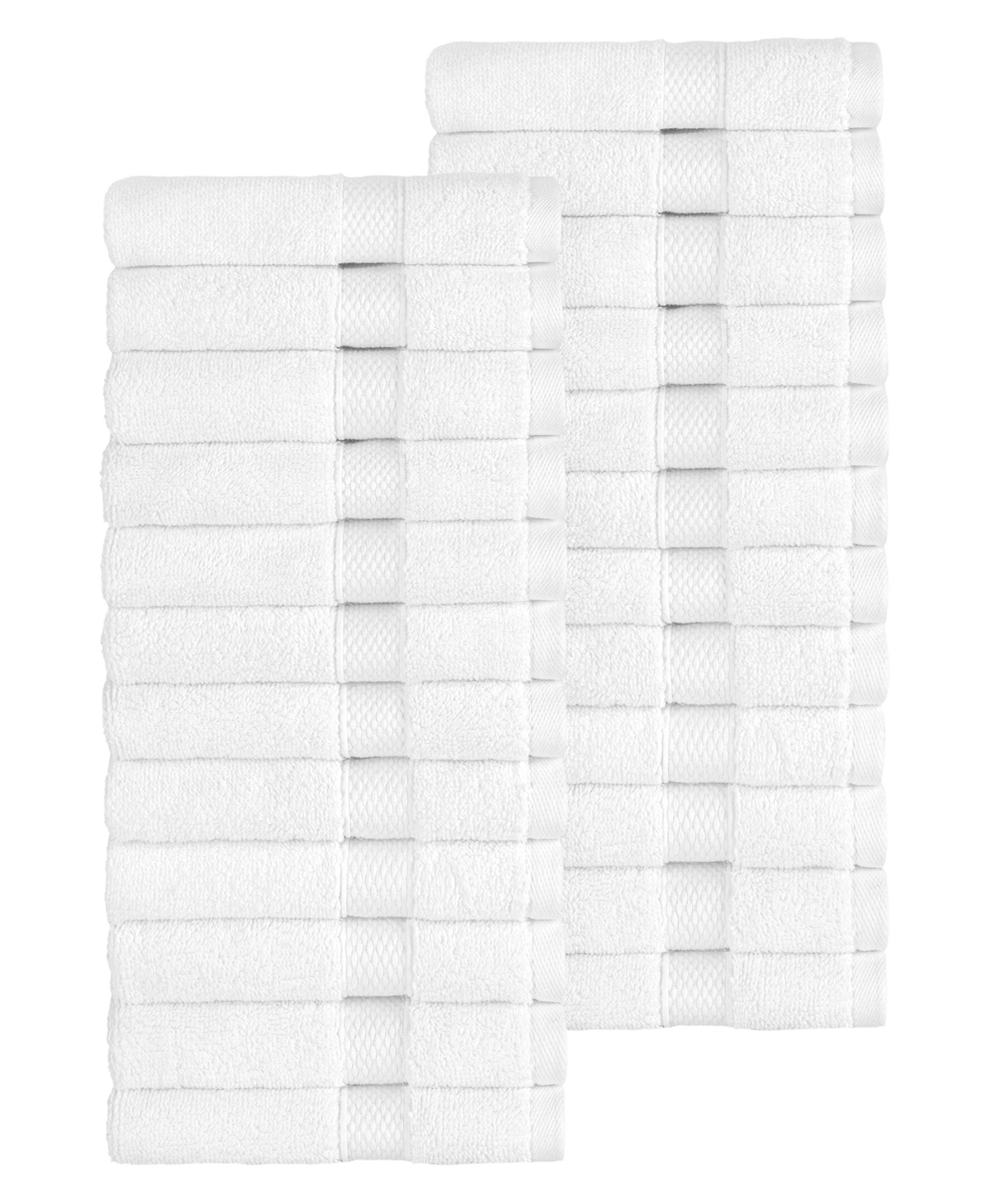 Linum Home Textiles Anovia Turkish Cotton -Piece Washcloth Set