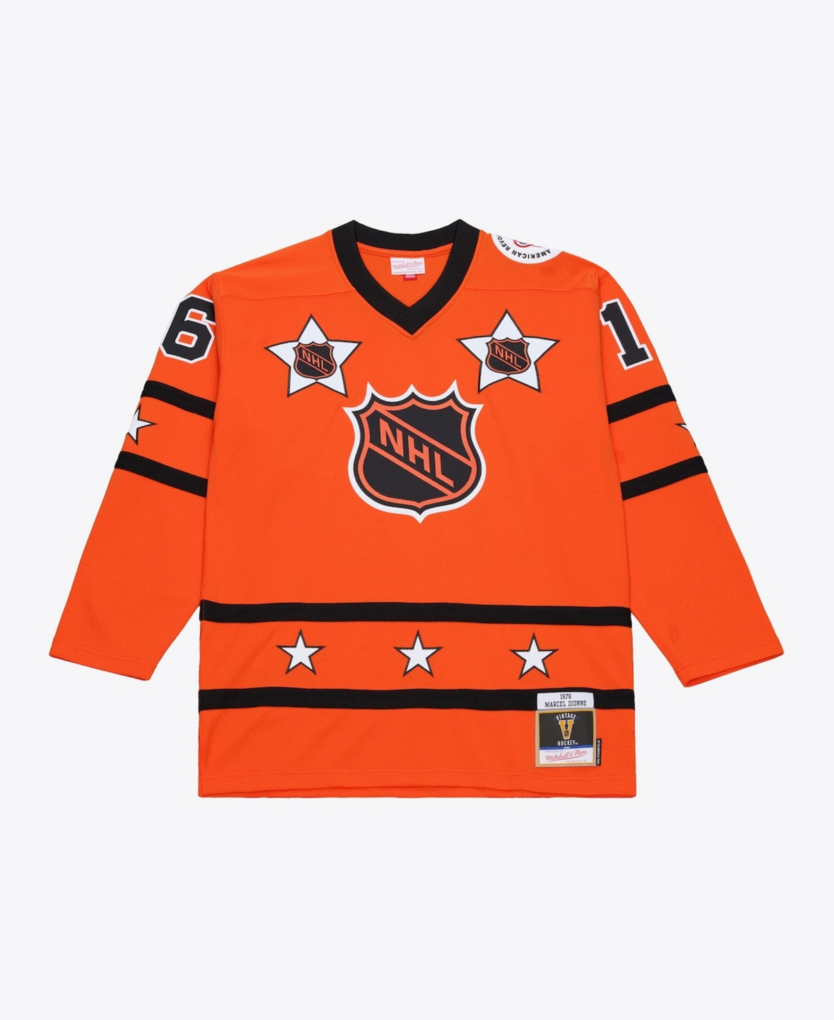 Mitchell & Ness Men's Marcel Dionne Orange 1976 Nhl All-Star Game Power Play Jersey