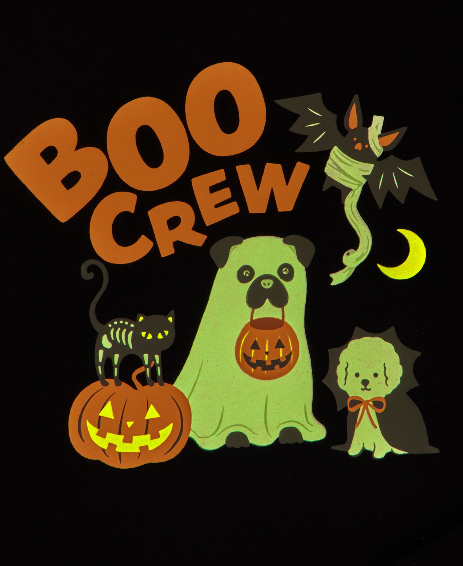 Little & Big Kids Halloween Party Snug Fit Pajama Set