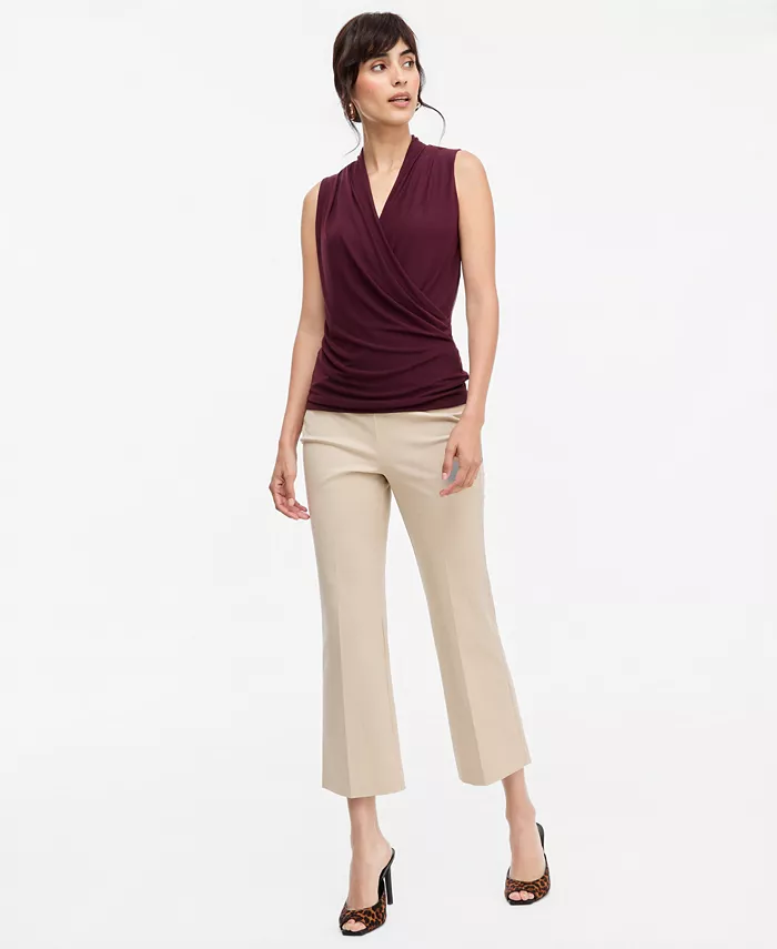 Women's Mesh Surplice Tank - thumbnail 4
