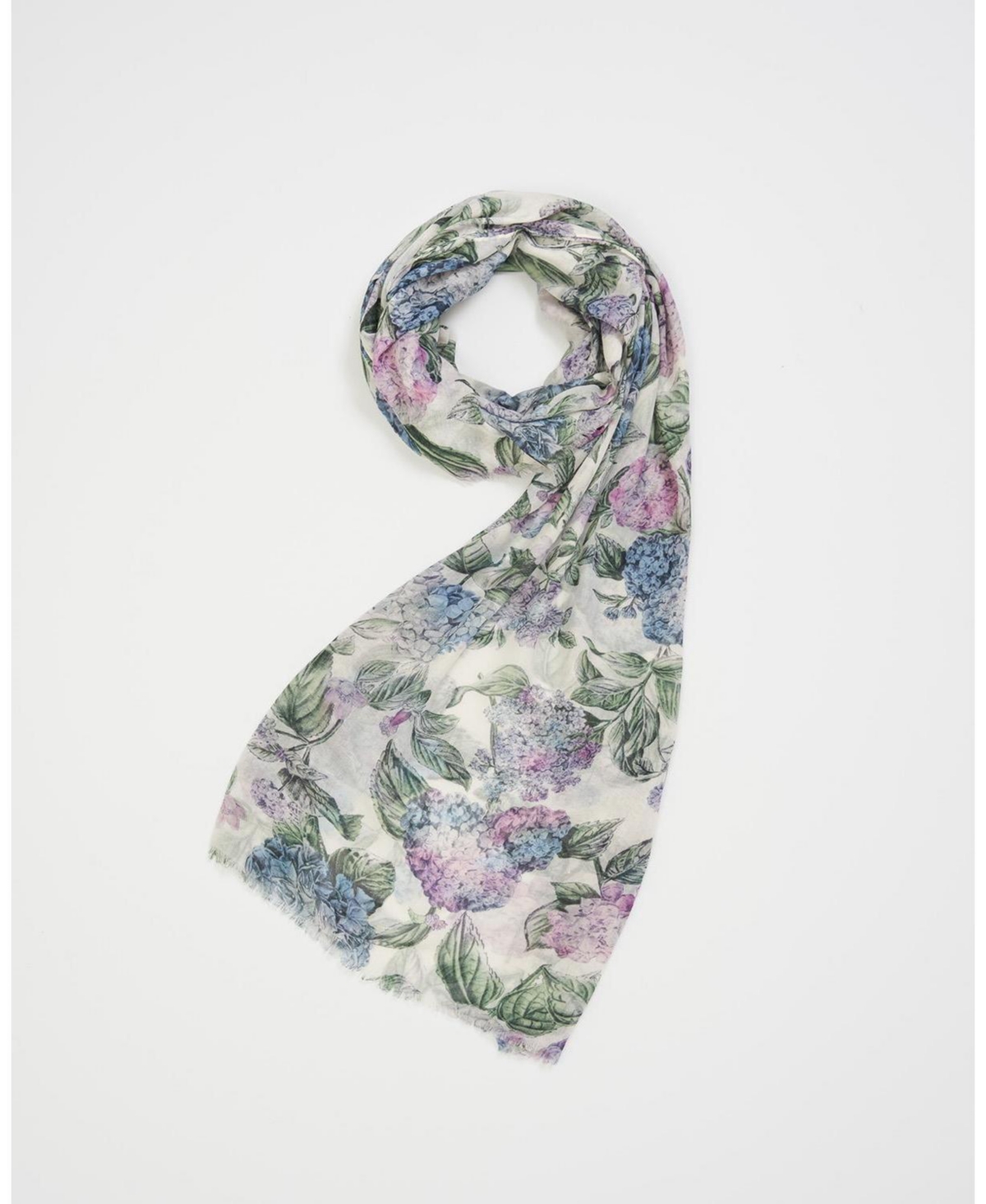 Fable England Women's Hydrangea Light Weight Scarf
