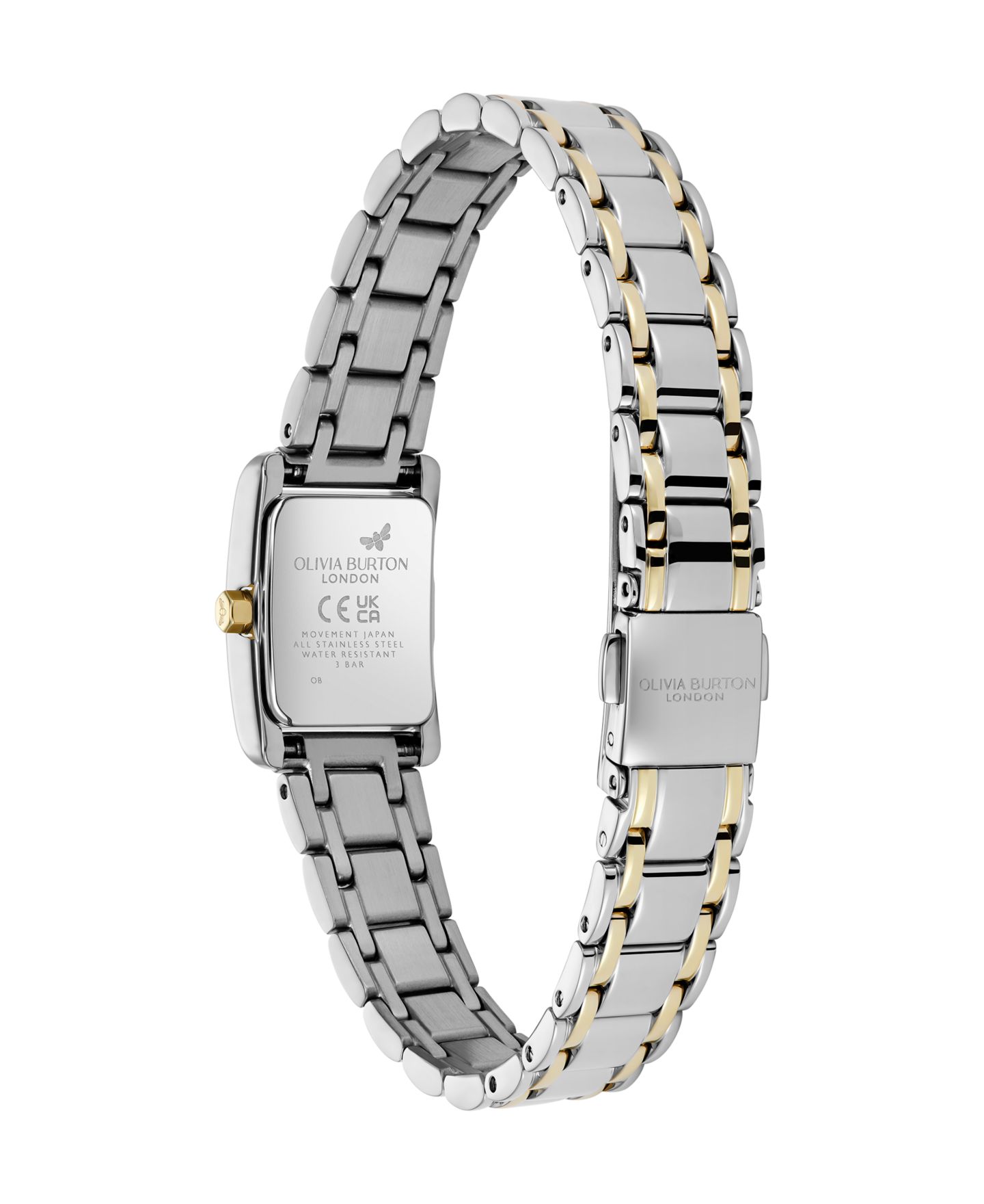 Женские часы Olivia Burton Mini Grove Two-Tone Stainless Steel Bracelet Watch 16mm — фото 2