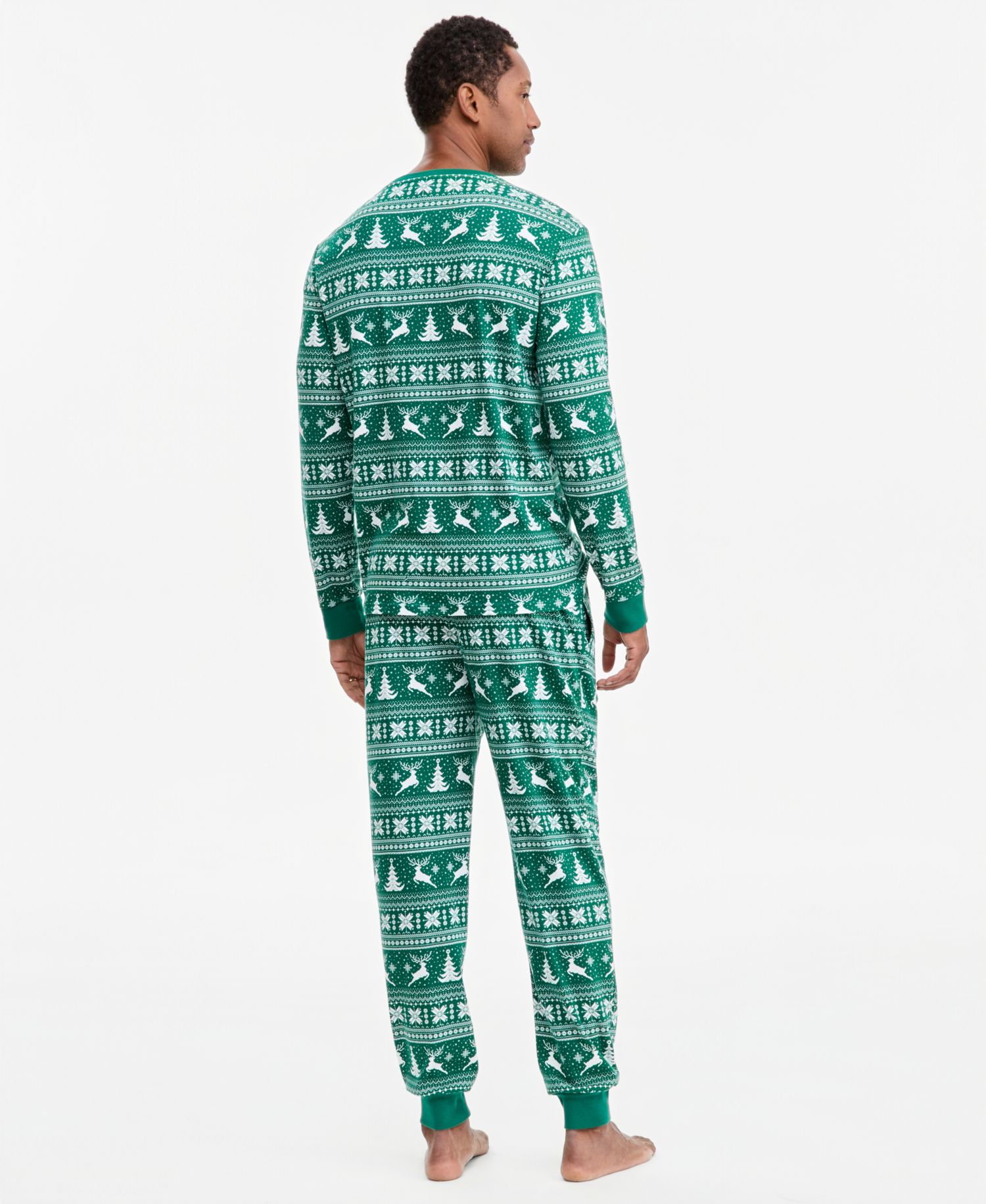 Men's Tree Geo Pajama Set