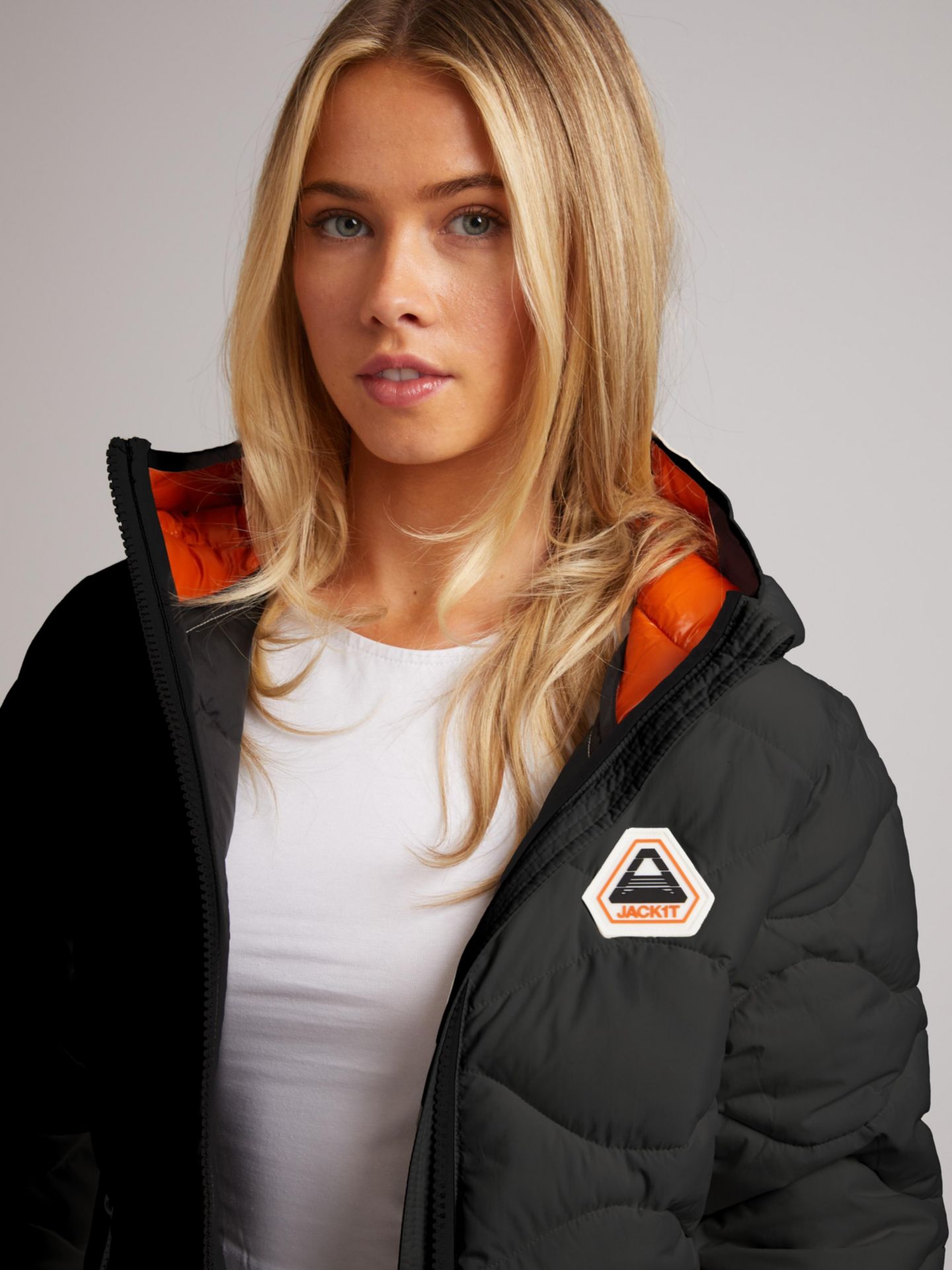 Женская куртка JACK1T Orb1T Hooded, цвет: Чёрный — фото 7