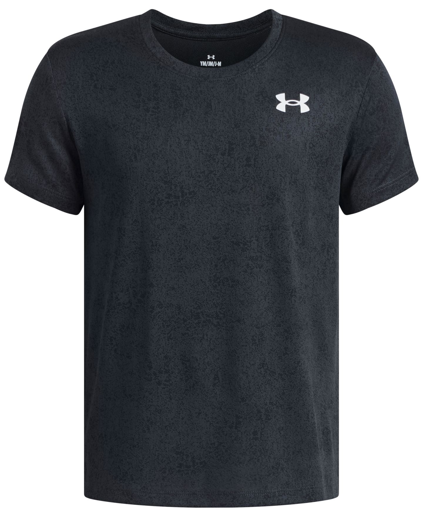 Футболка Under Armour Pixelate Tech Short-Sleeve T-Shirt для мальчиков, цвет: Антрацитовый — фото 1