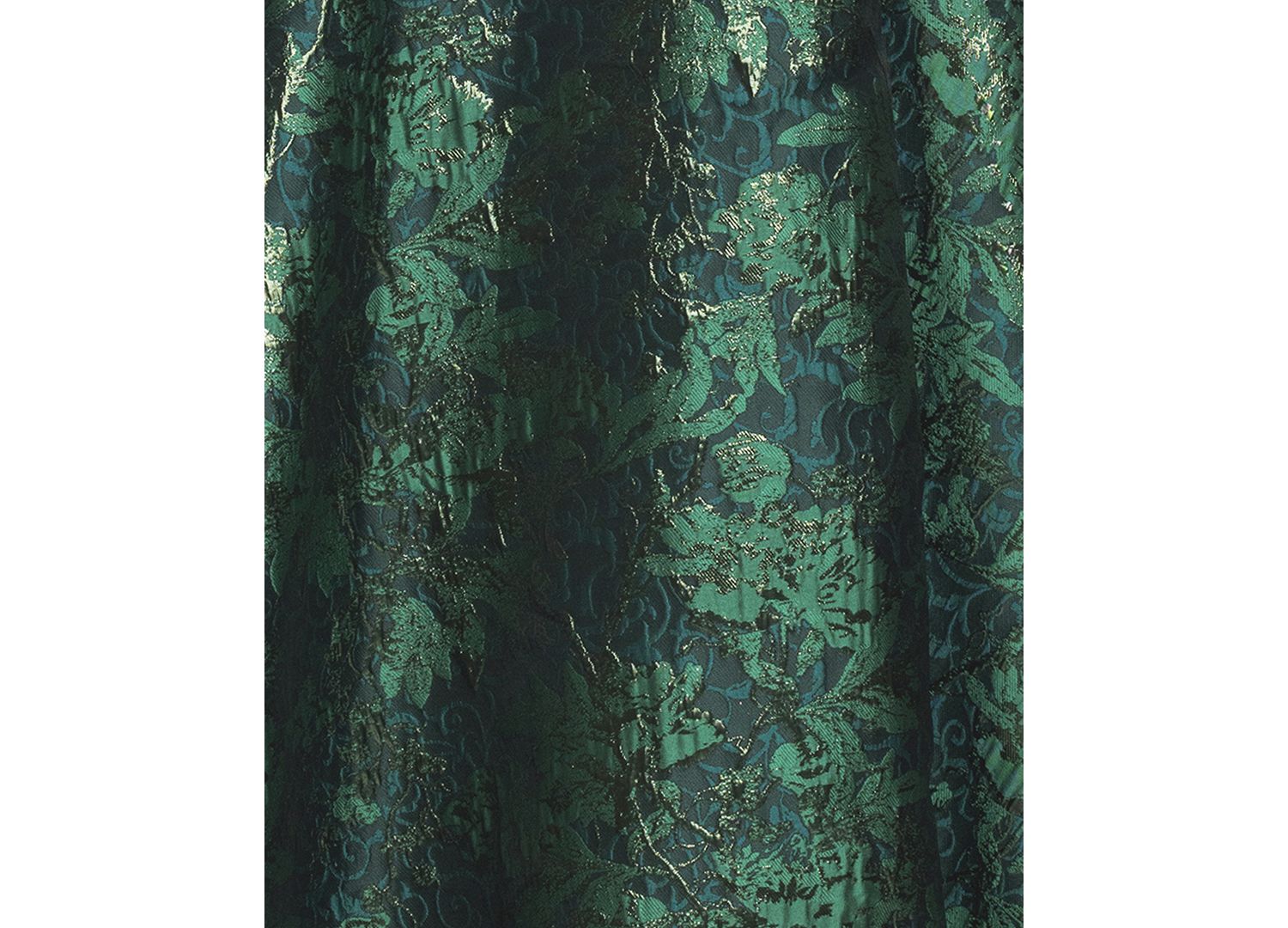 Women's Off-The-Shoulder Brocade Print Ball Gown