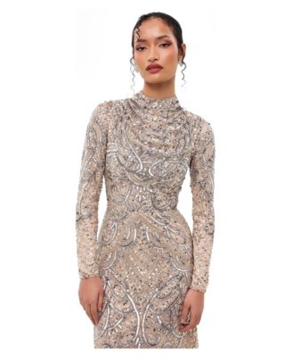 Women's Long Sleeve Holiday Dresses