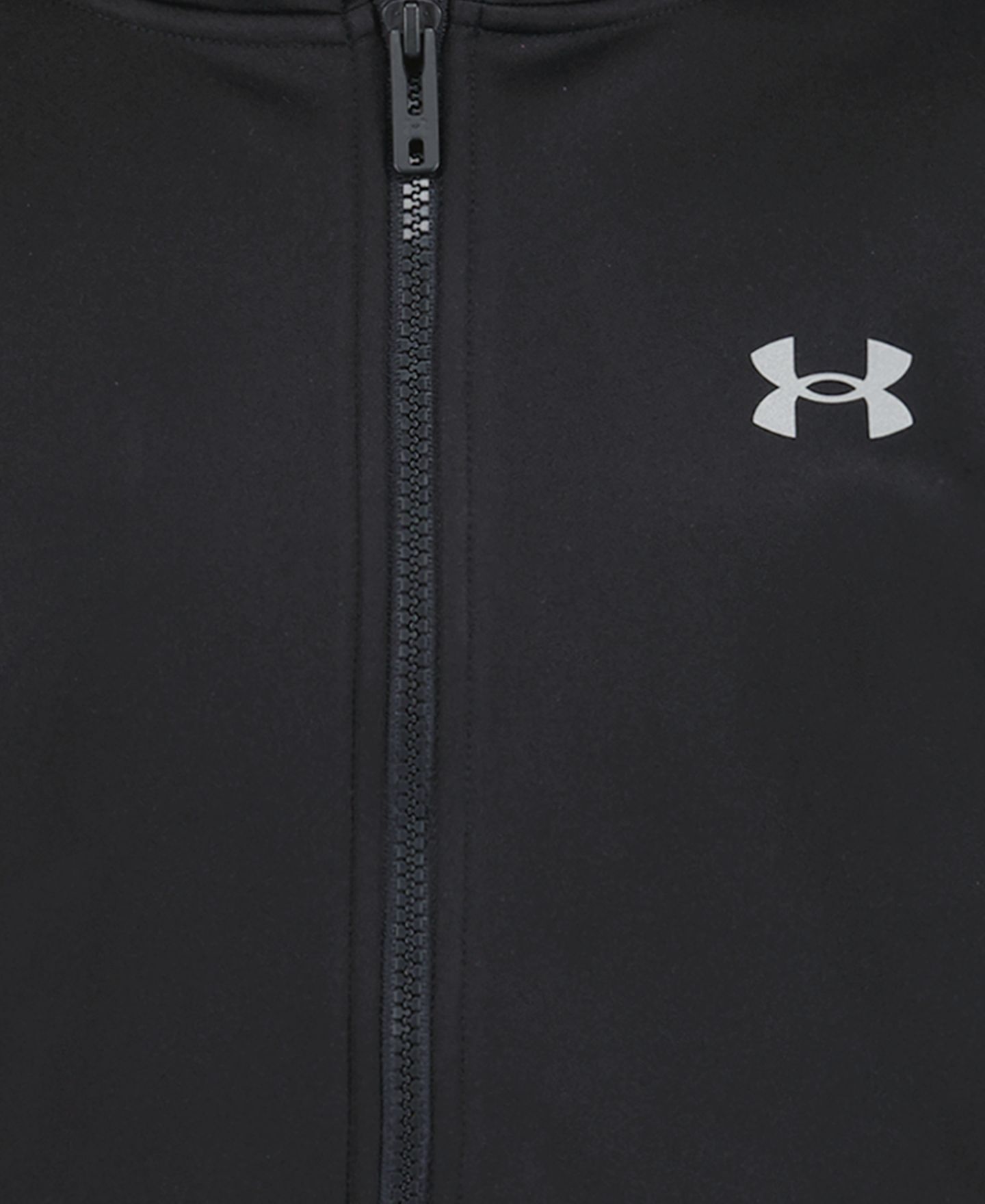 Куртка Under Armour Solid Logo Full-Zip Windproof Hooded Jacket для мальчиков, цвет: Чёрный — фото 6