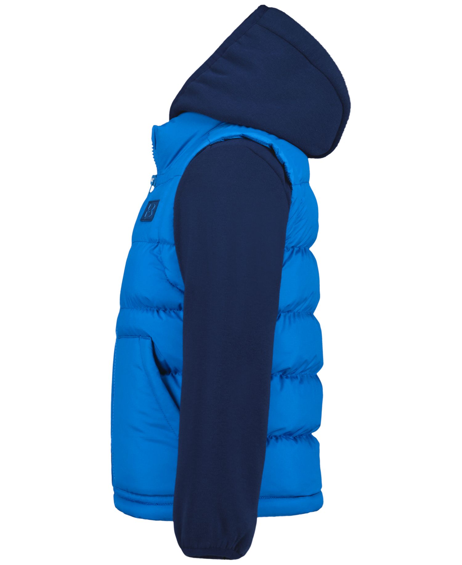Boys' 8-20 Full-Zip Quilted Hooded Jacket