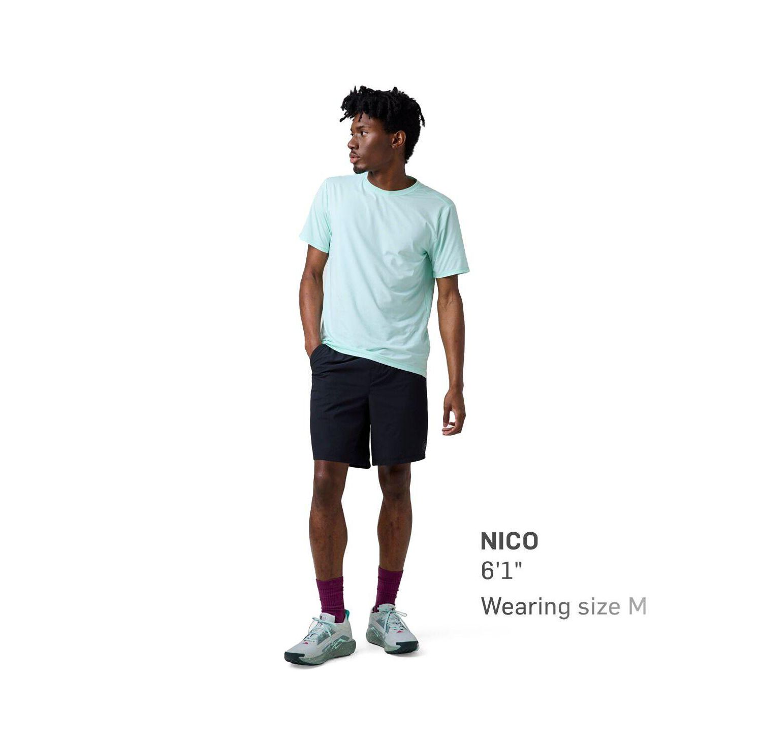 Men's Tahoe Pro LT Sun Short-Sleeve Crew Performance Shirts Short Sleeve