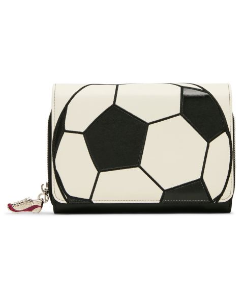 Betsey Johnson Kickin It Soccer Crossbody Handbag