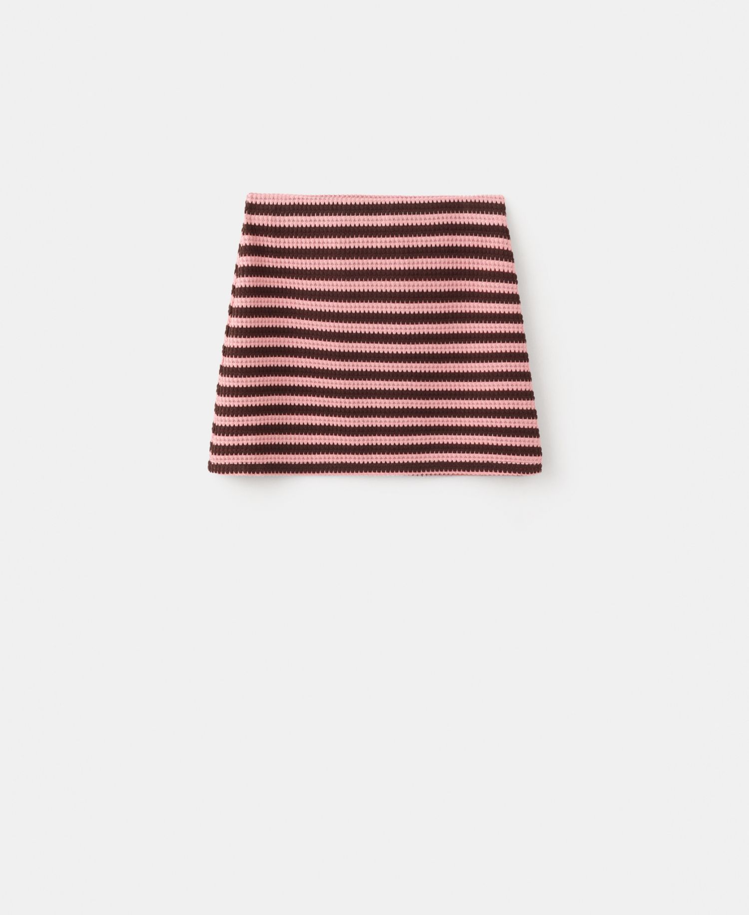 Women's Striped Knitted Skirt