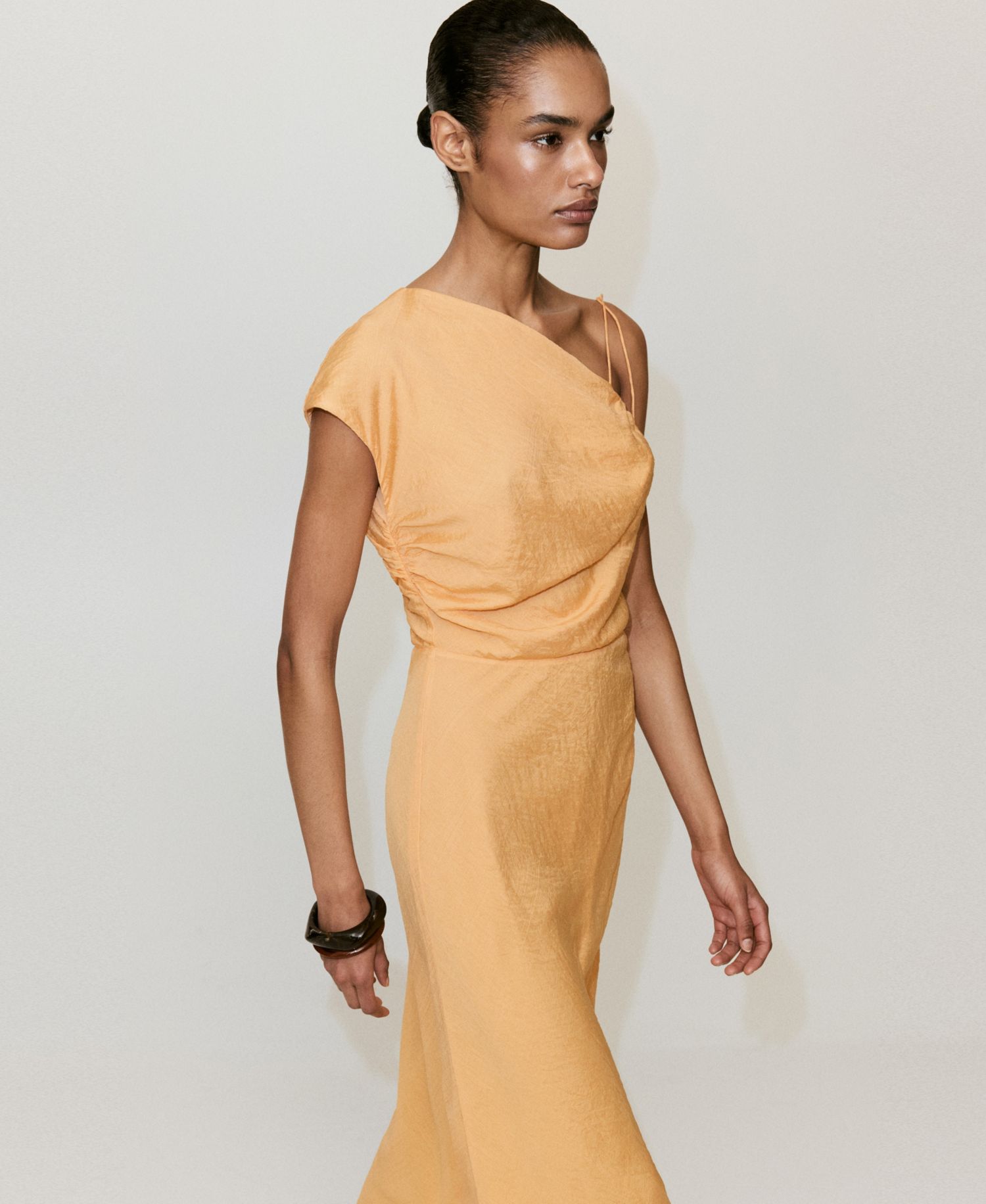 Women's Asymmetrical Bow Detail Dress