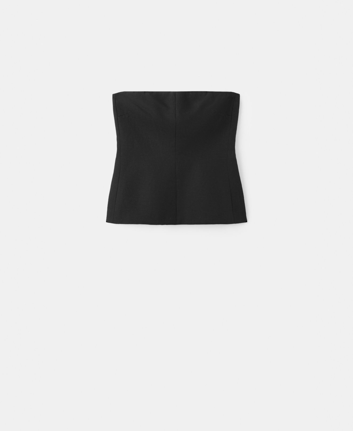 Women's Strapless Linen Top