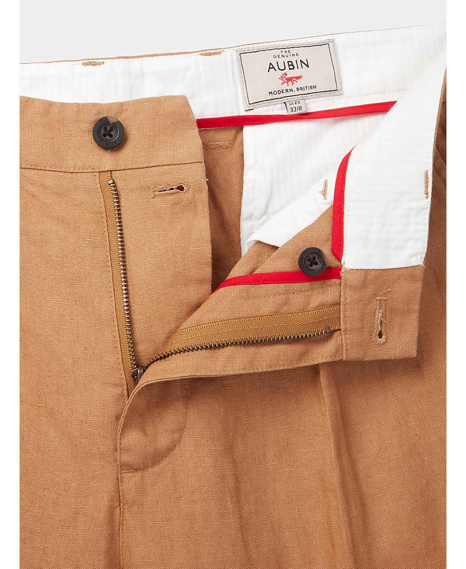 Men's Belvedere Relaxed Linen Trouser