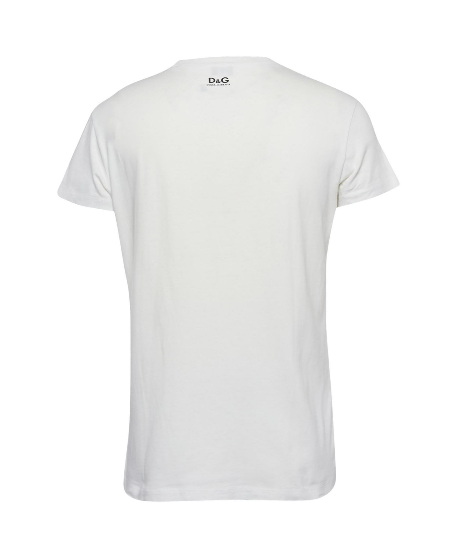 Men's Pop Print Cotton Crew Neck T-Shirt