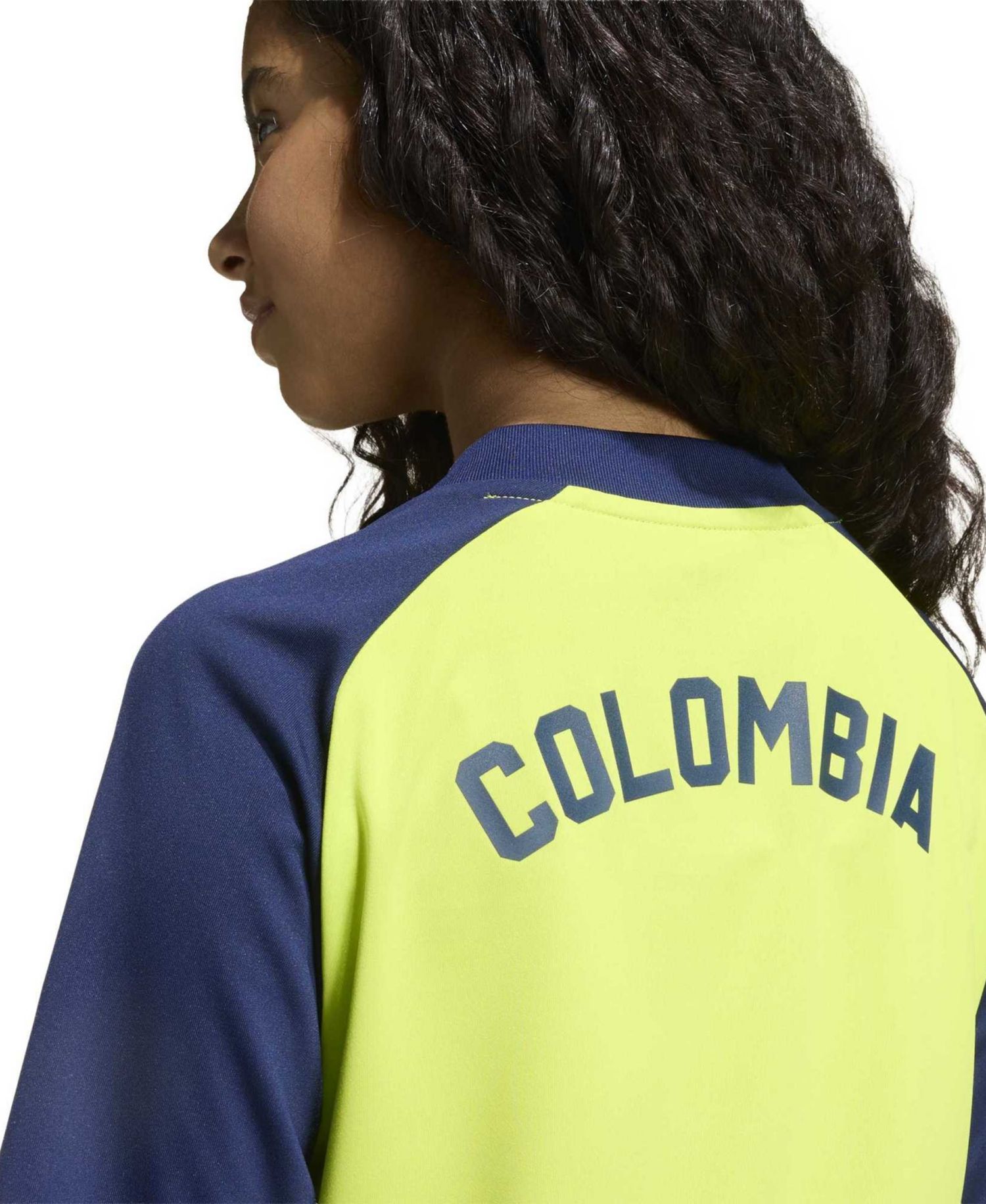 Big Boys and Girls Yellow Colombia National Team 2026 Pre-Match Jersey