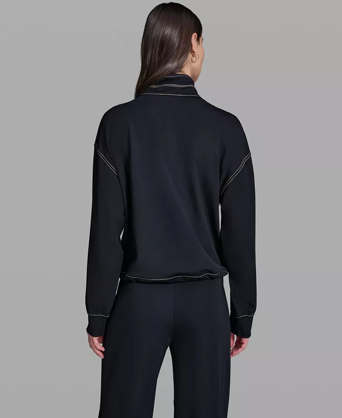 Women's Jersey Bomber Jacket - thumbnail 5
