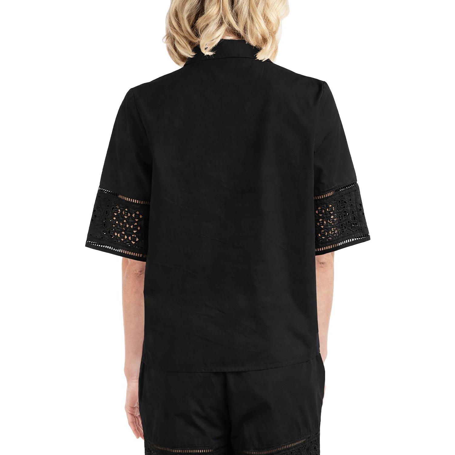 Women's Lace Inset Shirt