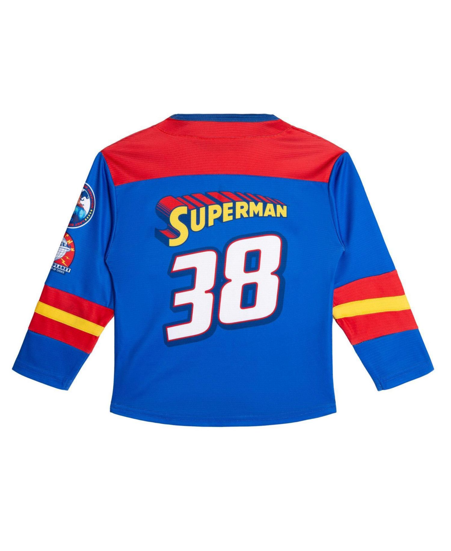 Superman Boys' 5- 16 Hockey Jersey