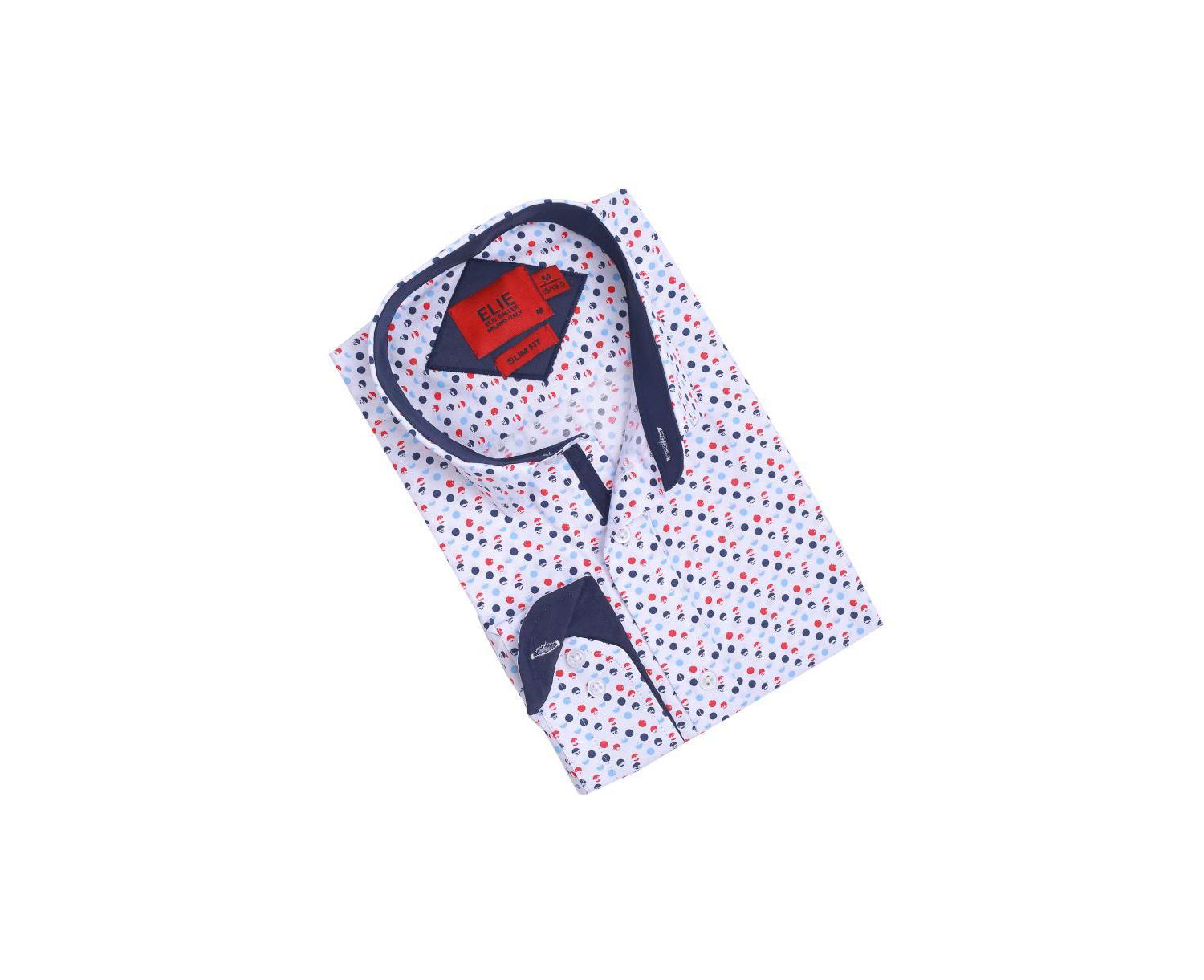 Men's Slim Fit Button-Down Shirt