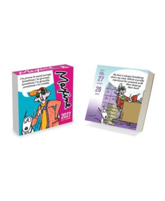 2027 Maxine Daily Desktop Calendar