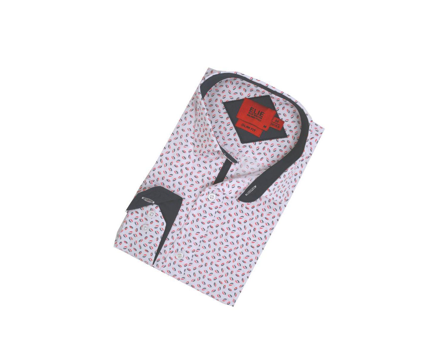 Men's Slim Fit Classic Button-Down Shirt with Sleek Design