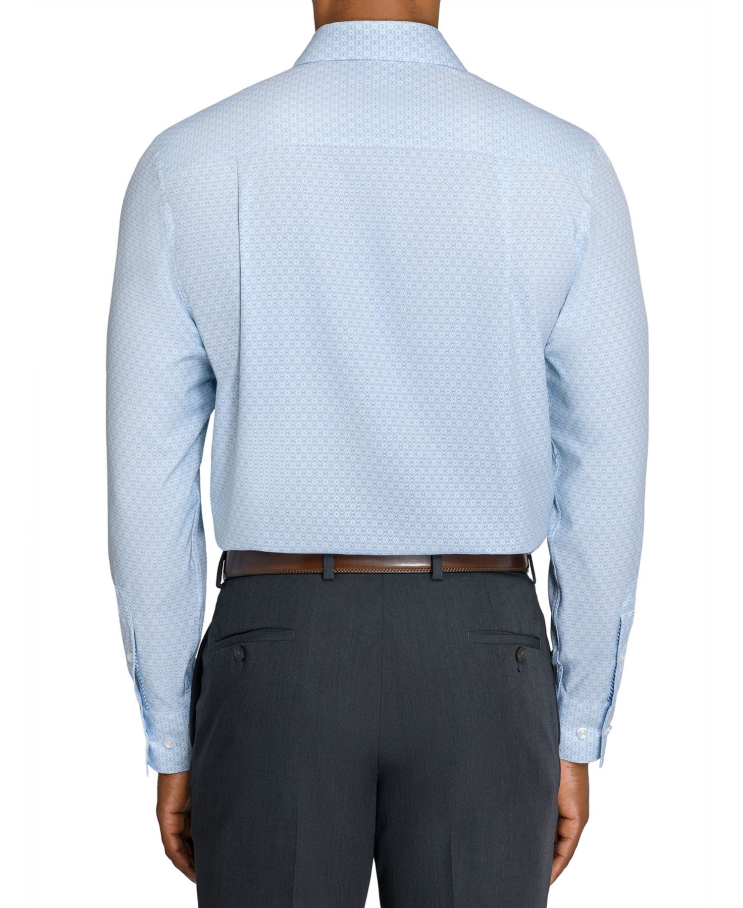 Men's Slim-Fit Performance Stretch Dress Shirt