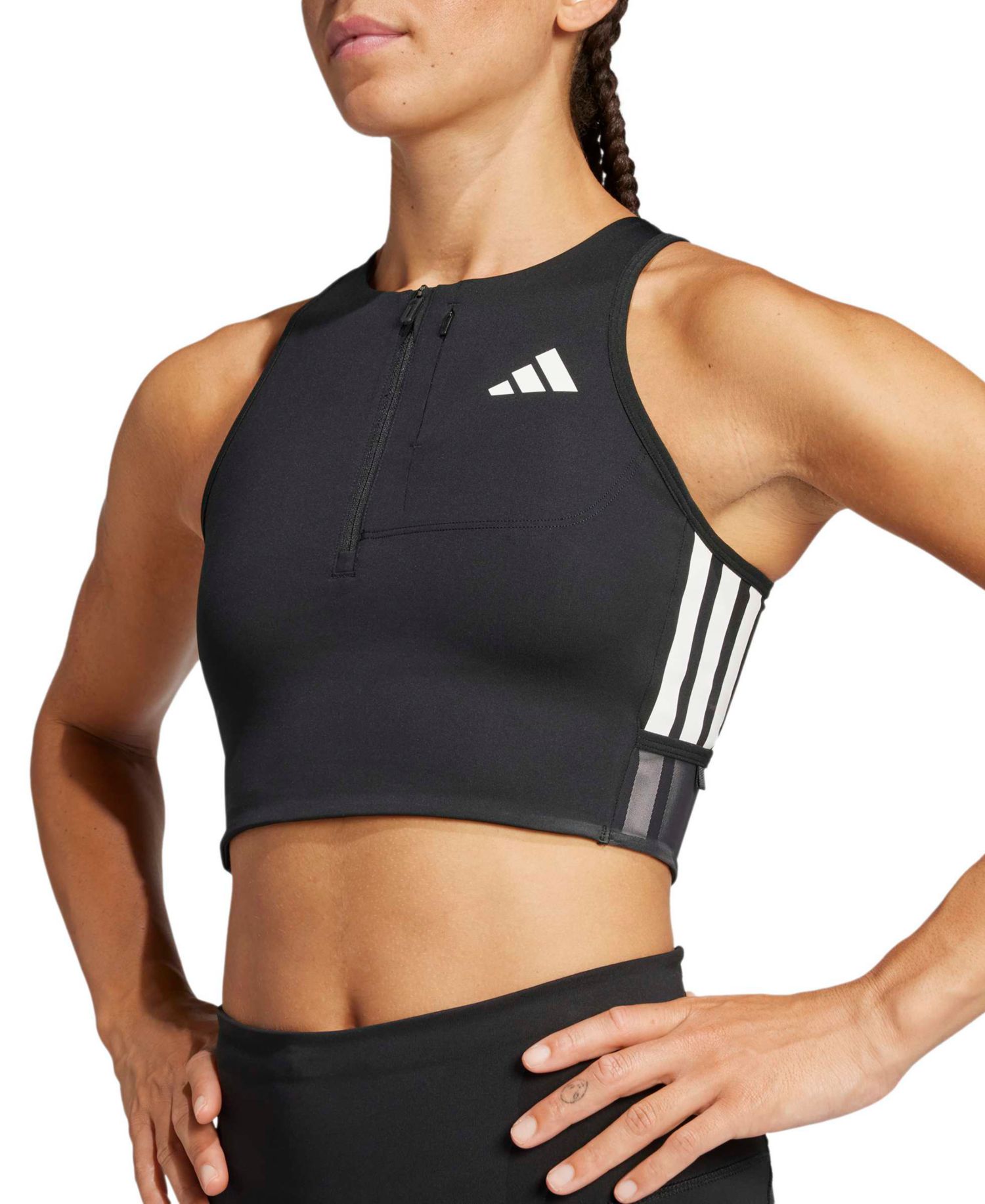 Women's Adizero Running Gel Pocket Crop Top