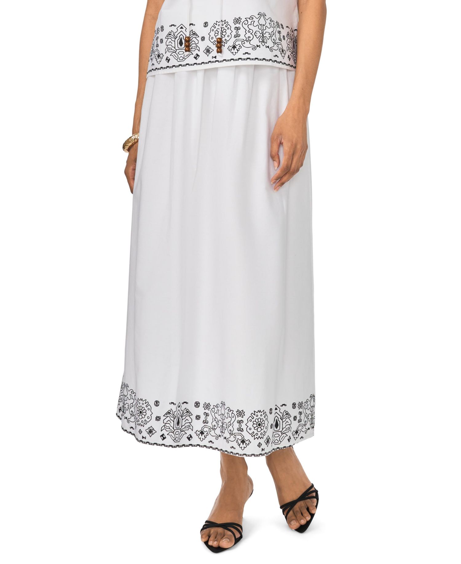 Women's A-Line Long Skirt