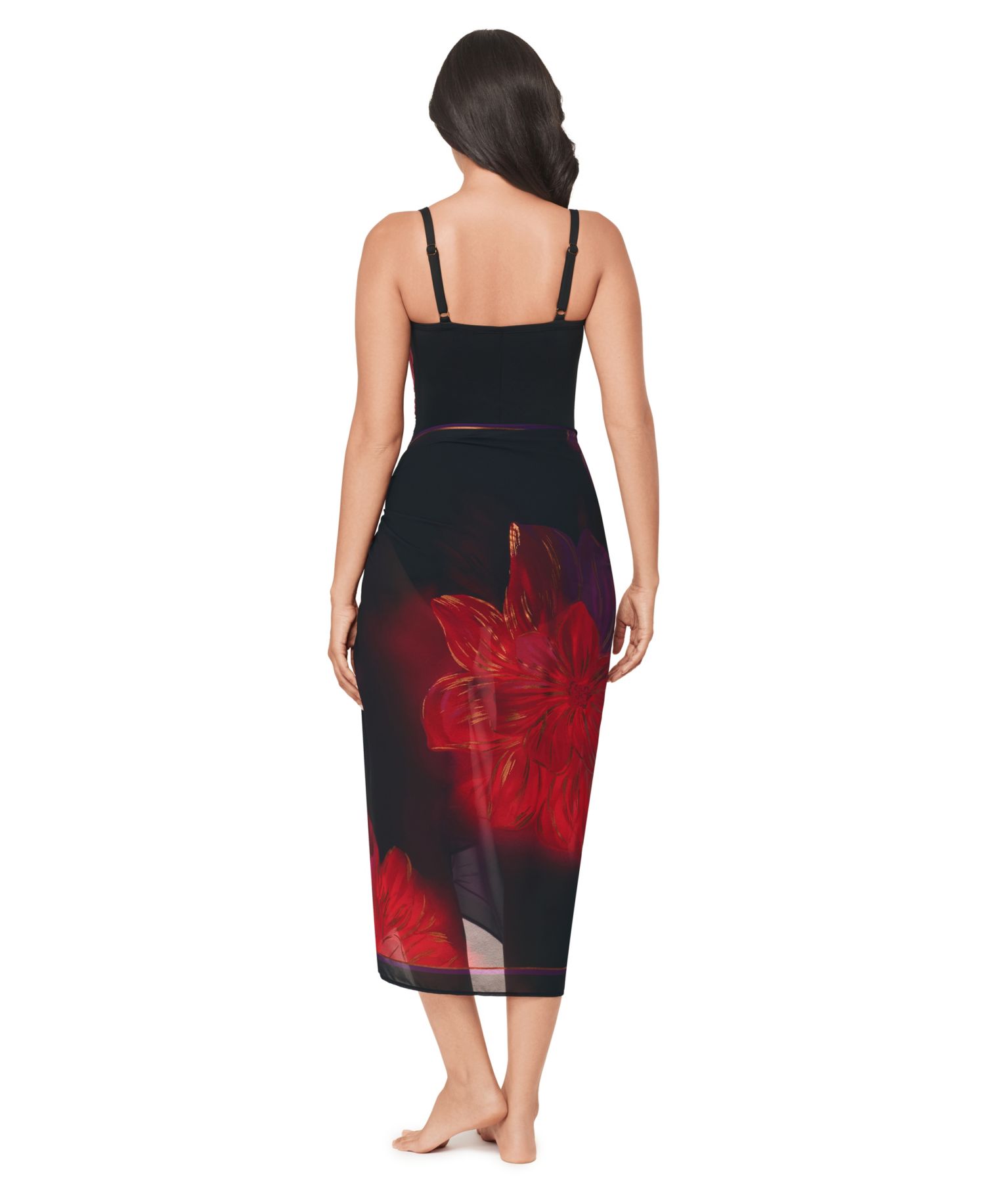 Women's Petali Rosa Swim Cover-Up Pareo