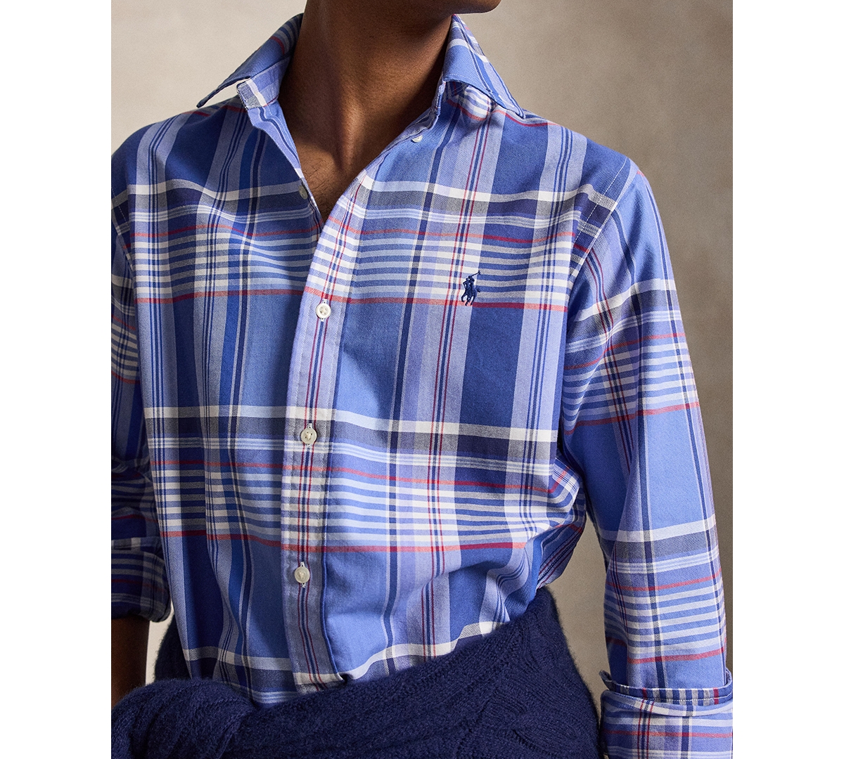 Polo Ralph Lauren Men's The Iconic Rumple Texture Shirt