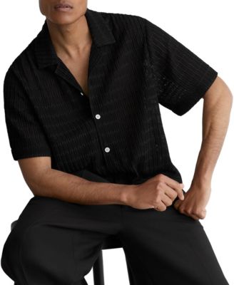 Men's Sid Crochet Cuban Shirt