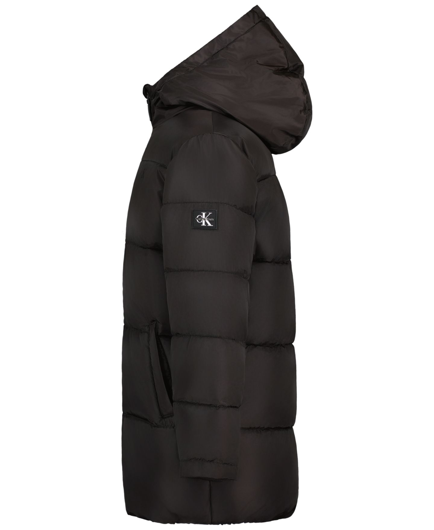 Куртка Calvin Klein Long-Sleeve Puffer для мальчиков, цвет: Чёрный — фото 3