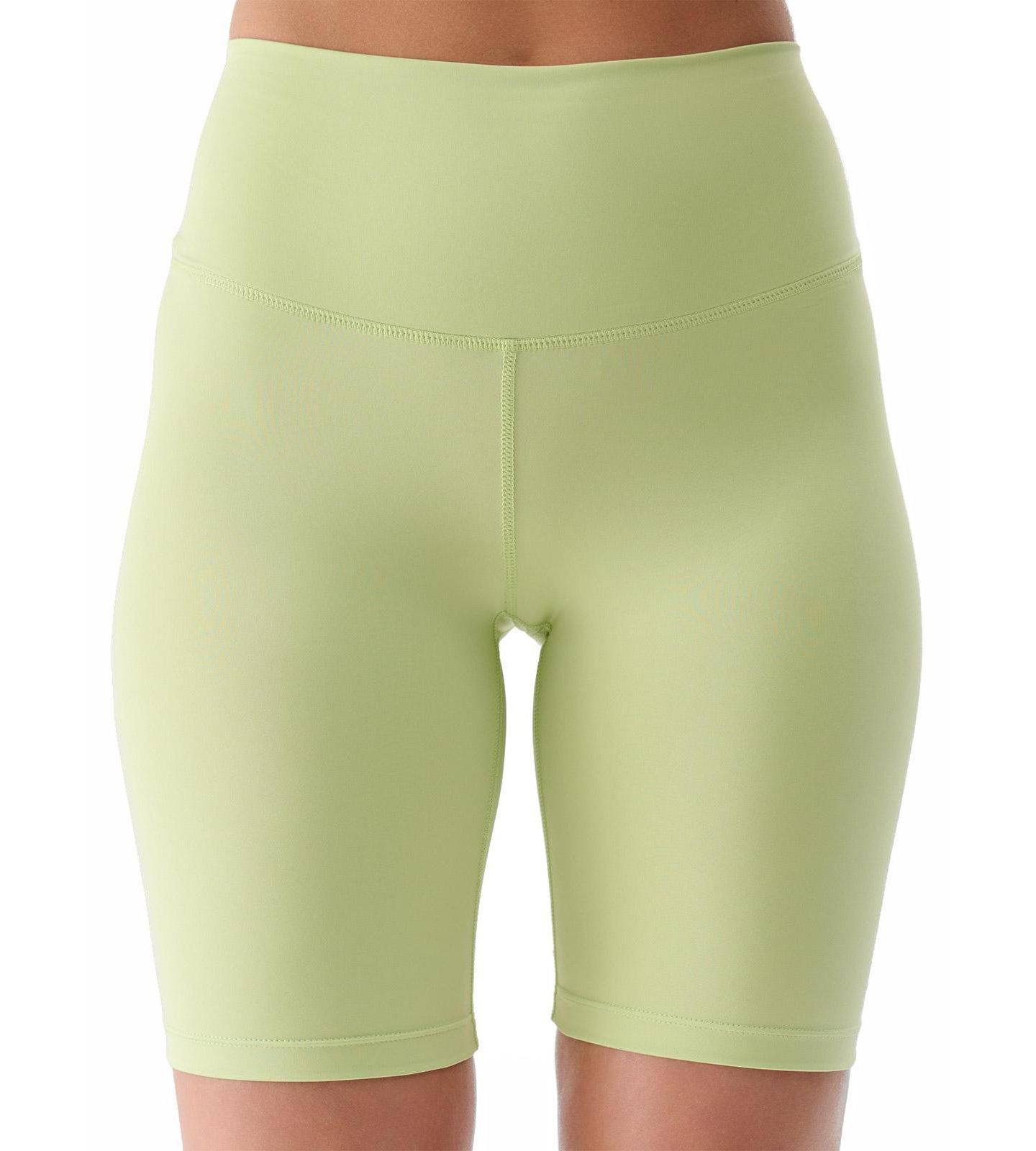 Женские леггинсы 4F Training Cycling Short, цвет: Светлый зелёный — фото 1