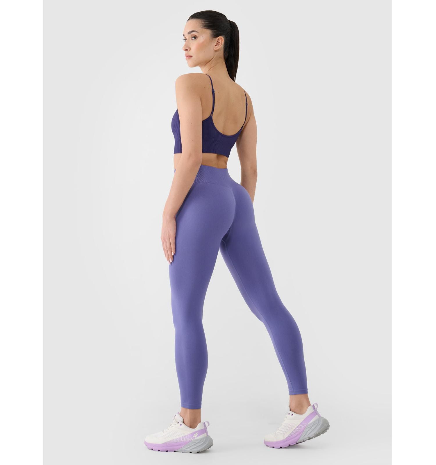 Women's Seamless High-Waist Training Leggings with Push-Up Effect