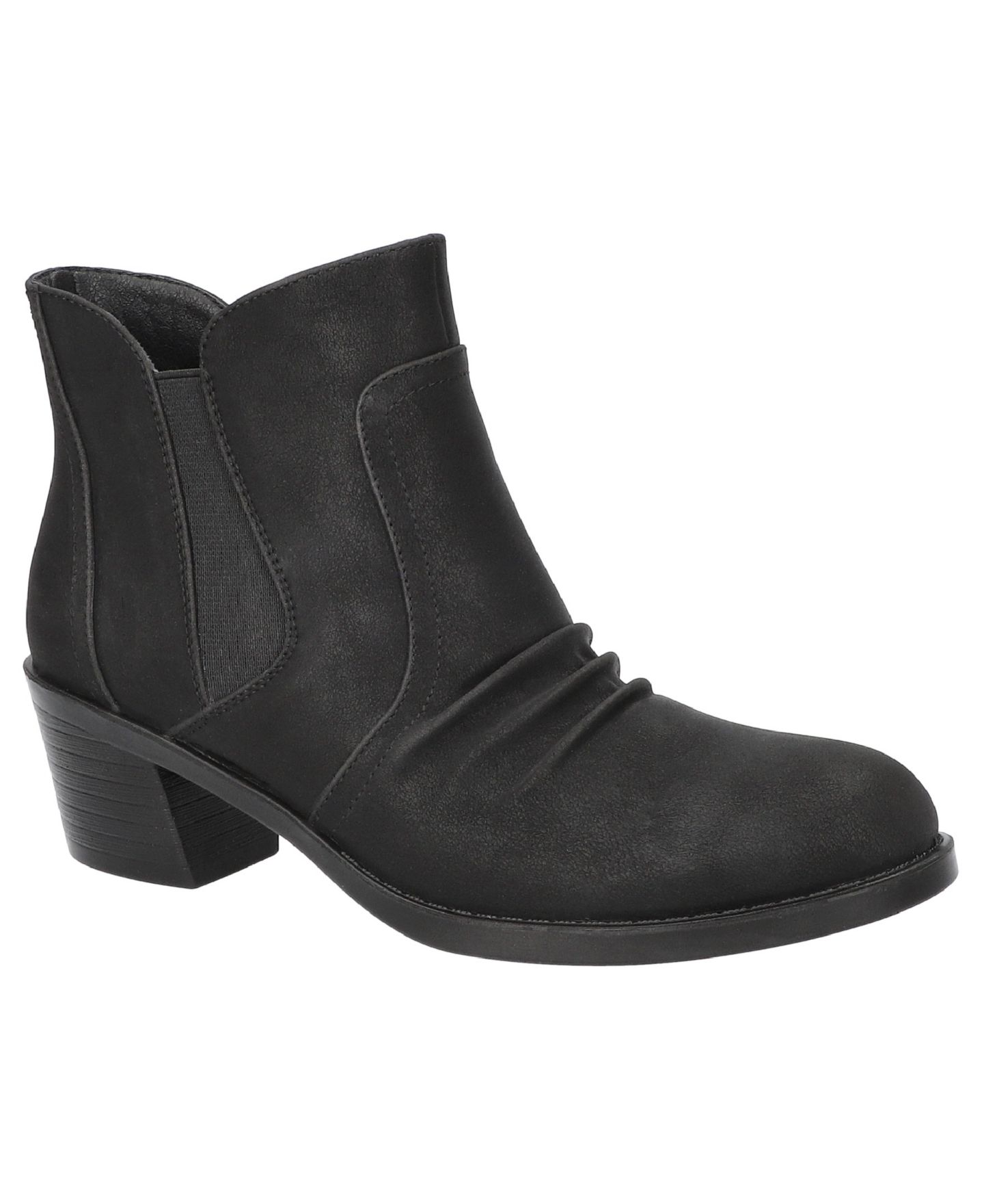 Женские ботинки Easy Street Berwick Ankle Booties, цвет: Чёрный матовый — фото 1