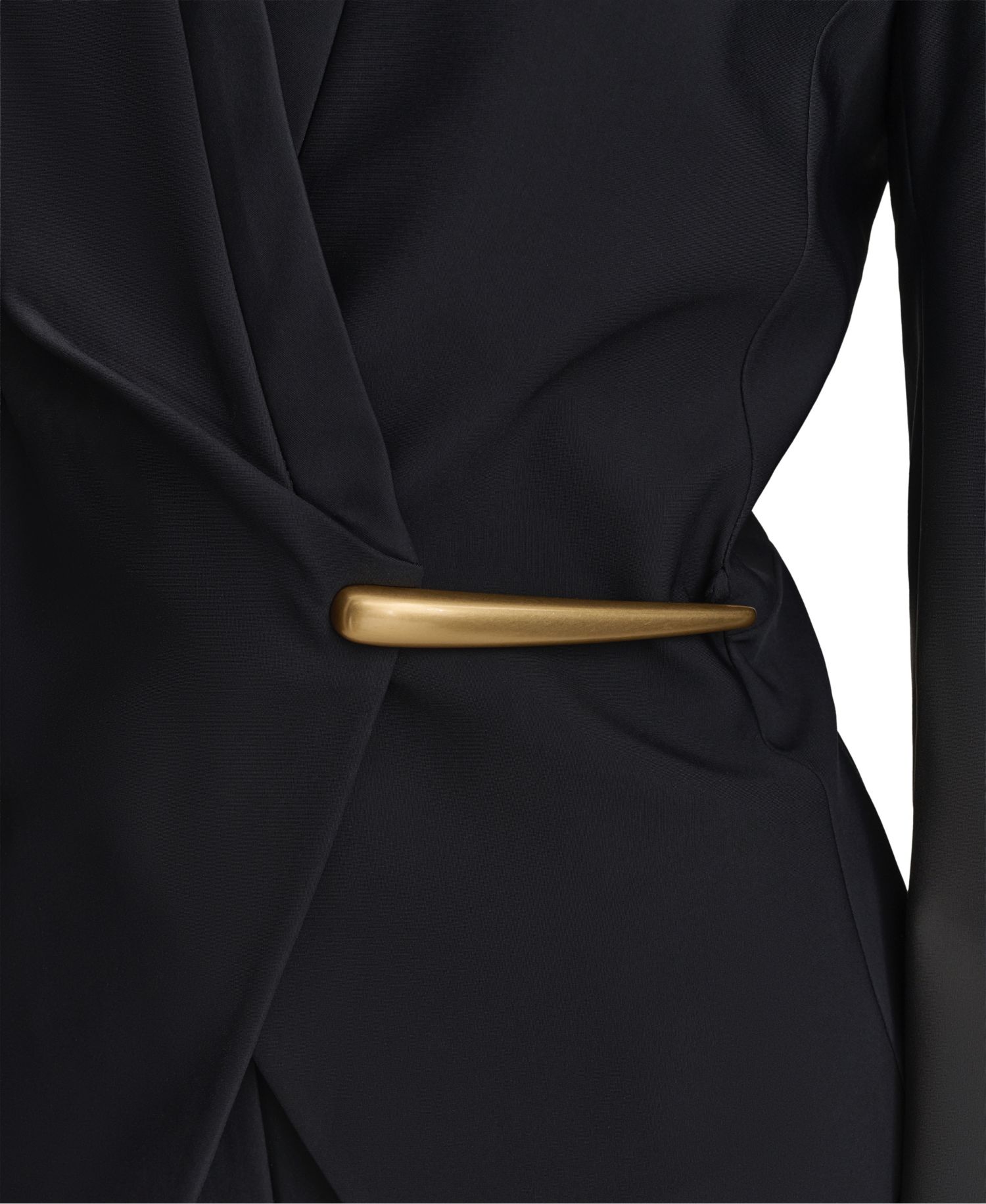 Women's Collarless Wrap Jacket