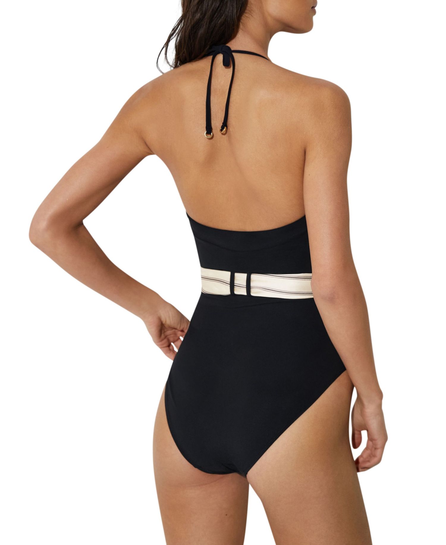 Women's Etienne Bandeau Printed Swimsuit