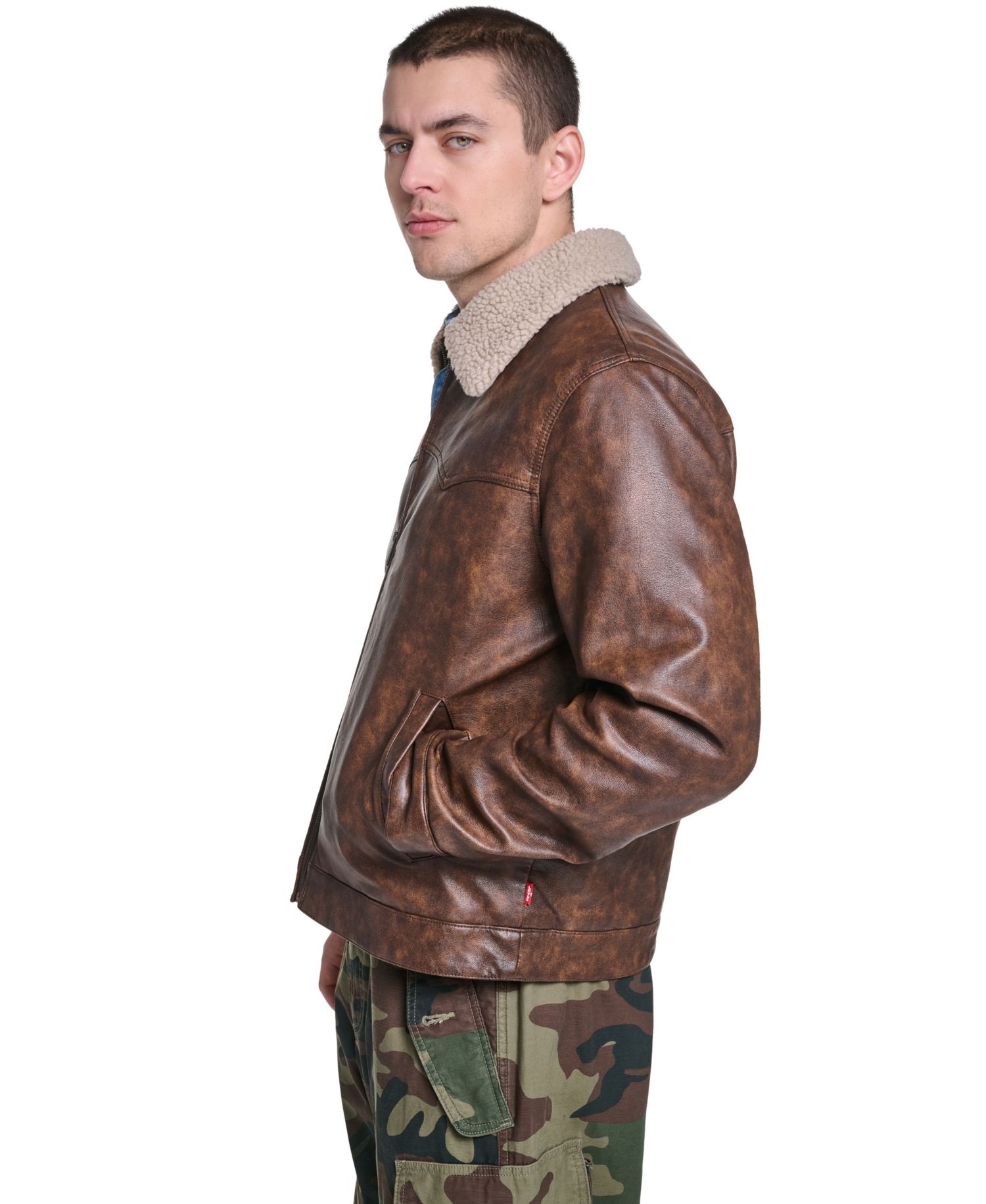 Men's Sherpa Collar Rancher Jacket