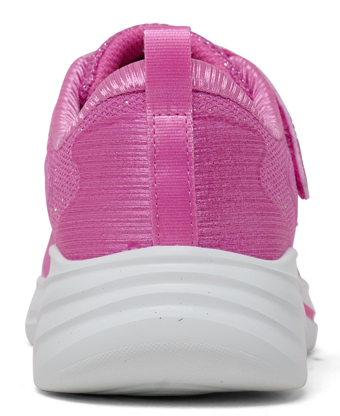 Детские кроссовки Skechers Wave 92 на липучке, цвет: Розовый — фото 4